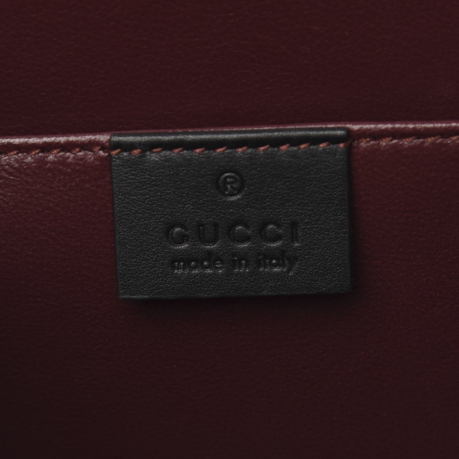 Gucci Mousse Top Patent Mini Sylvie 1969 Top Handle Bag Black 6 of 9
