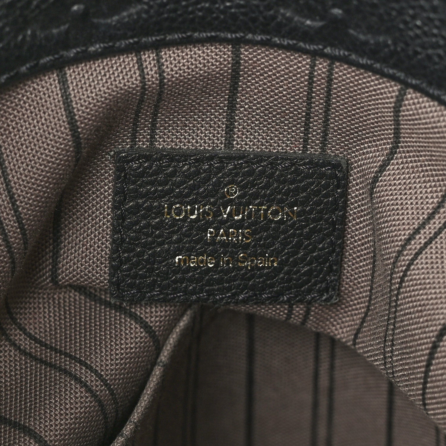 Louis Vuitton Empreinte Artsy MM Black 6 of 10