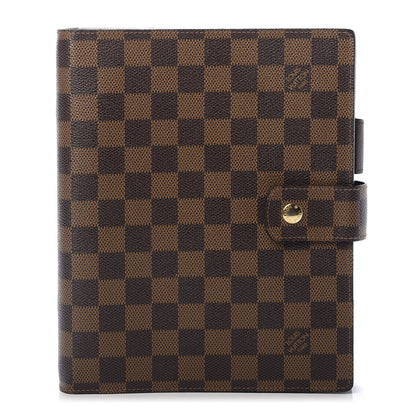Louis Vuitton Damier Ebene Large Ring Agenda Cover 1 of 12