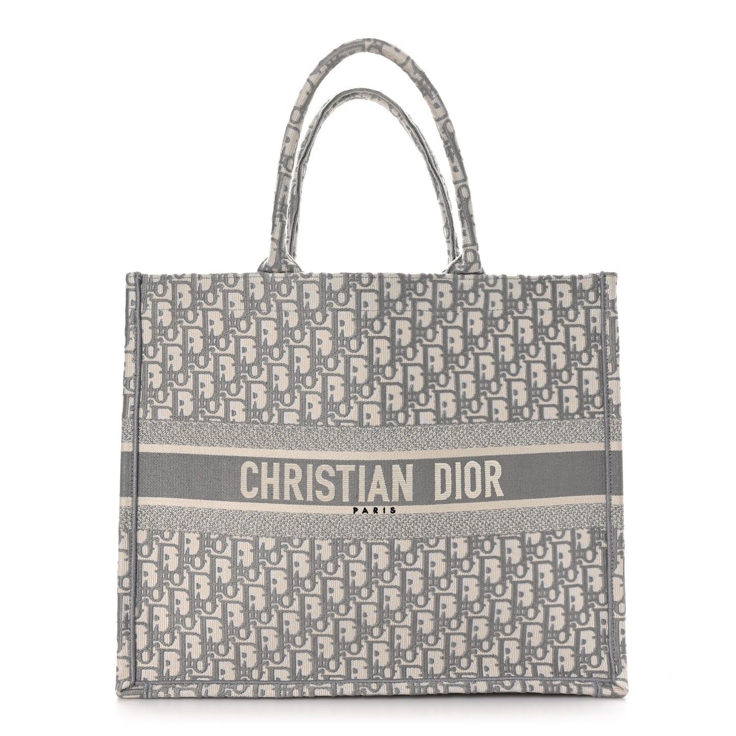 Oblique Large Book Tote Grey
