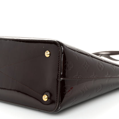 Louis Vuitton Vernis Long Beach MM Amarante 9 of 10
