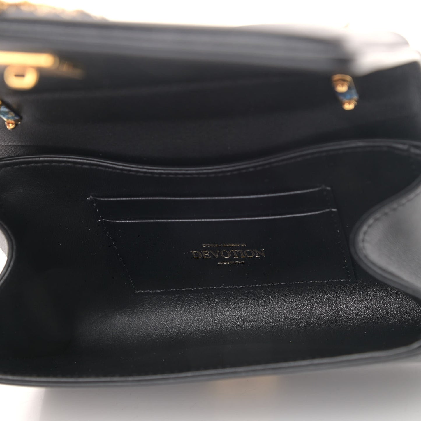Nappa Devotion Crossbody Bag Black