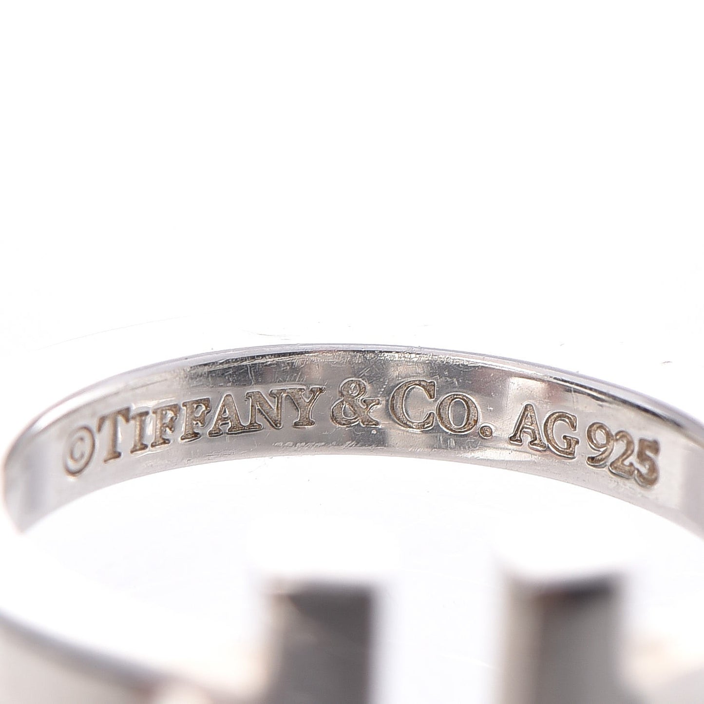 Sterling Silver T Square Ring 48 4.5