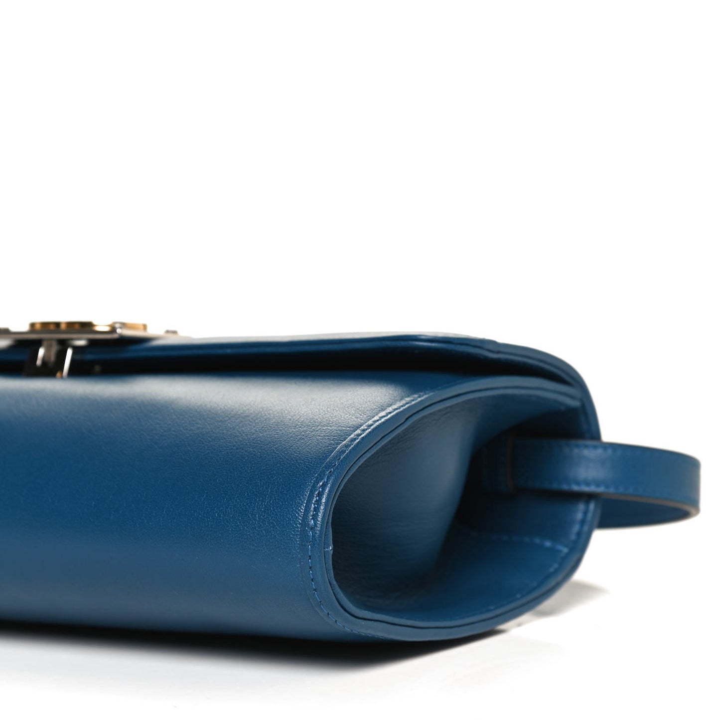 Lambskin Linea Matisse Shoulder Bag Blue