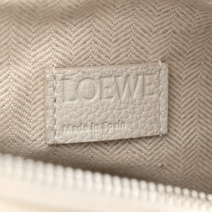 Loewe Soft Grained Calfskin Small Puzzle Edge Bag Soft White 6 of 13