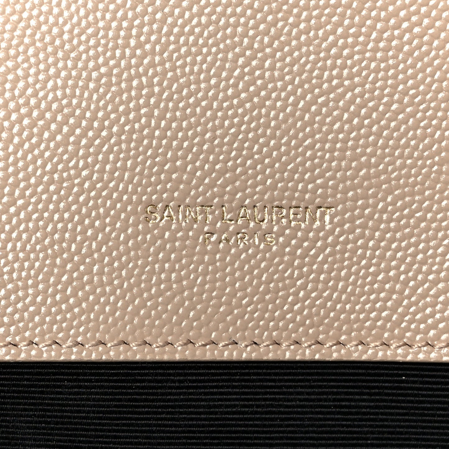 Grain De Poudre Mixed Matelasse Large Triquilt Monogram Satchel Dark Beige