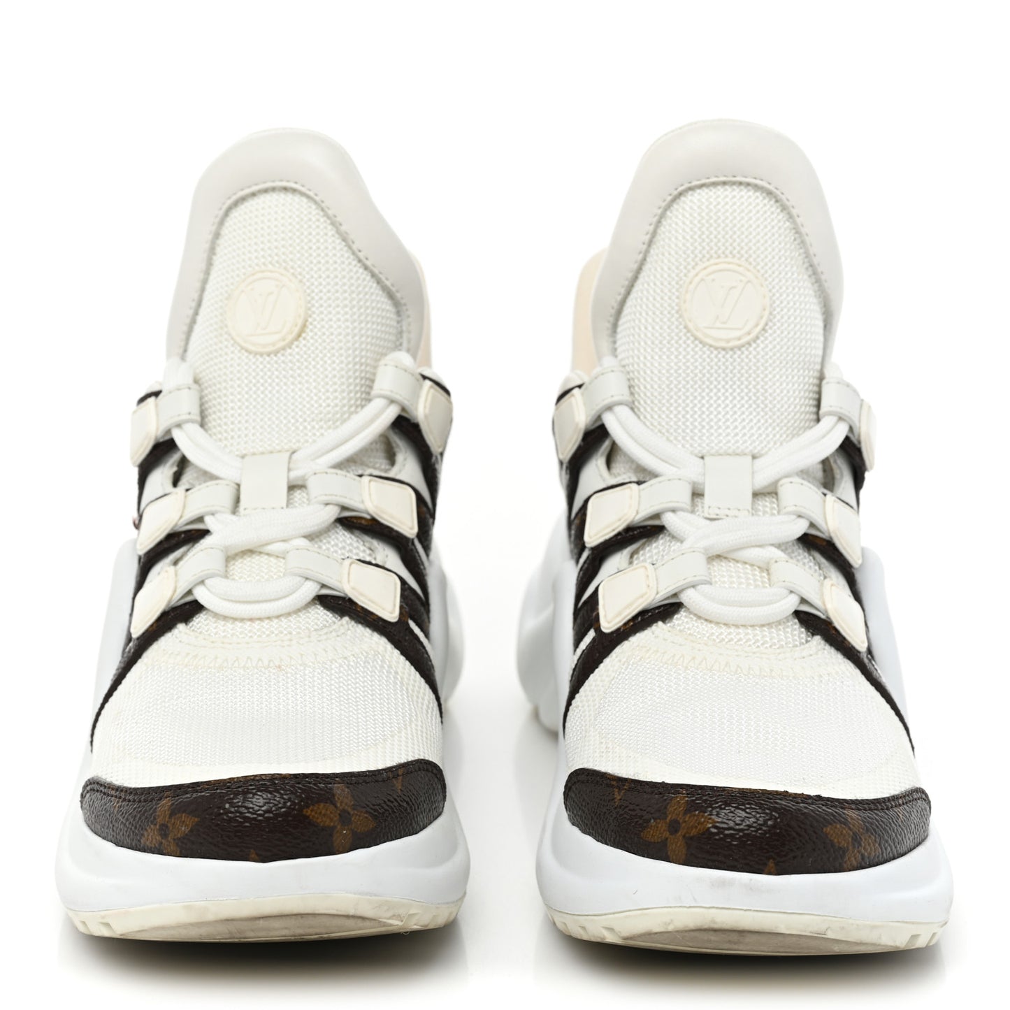 Patent Monogram LV Archlight Sneakers 36.5 White