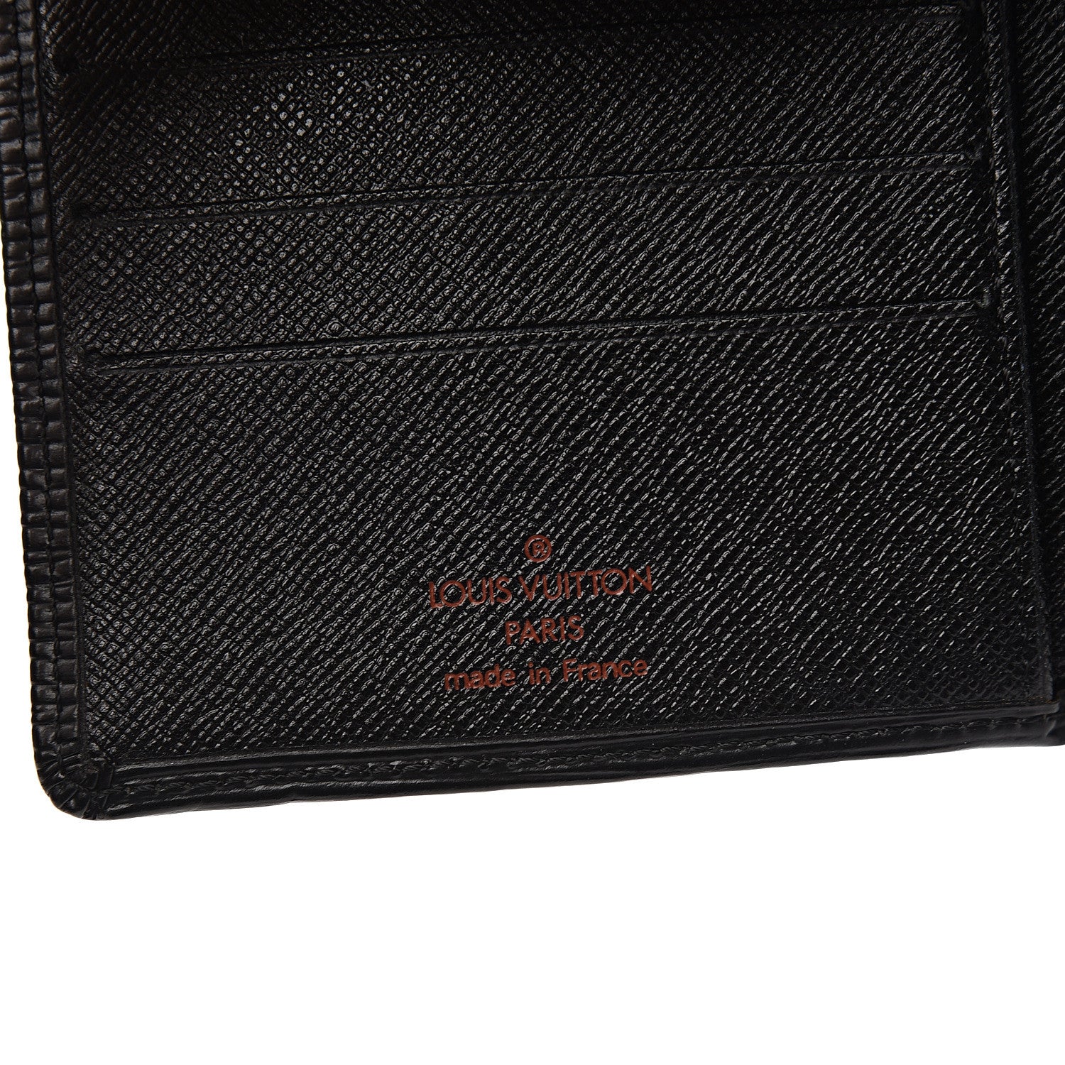 Louis Vuitton Epi Porte-Billets Compact Wallet Black 5 of 5