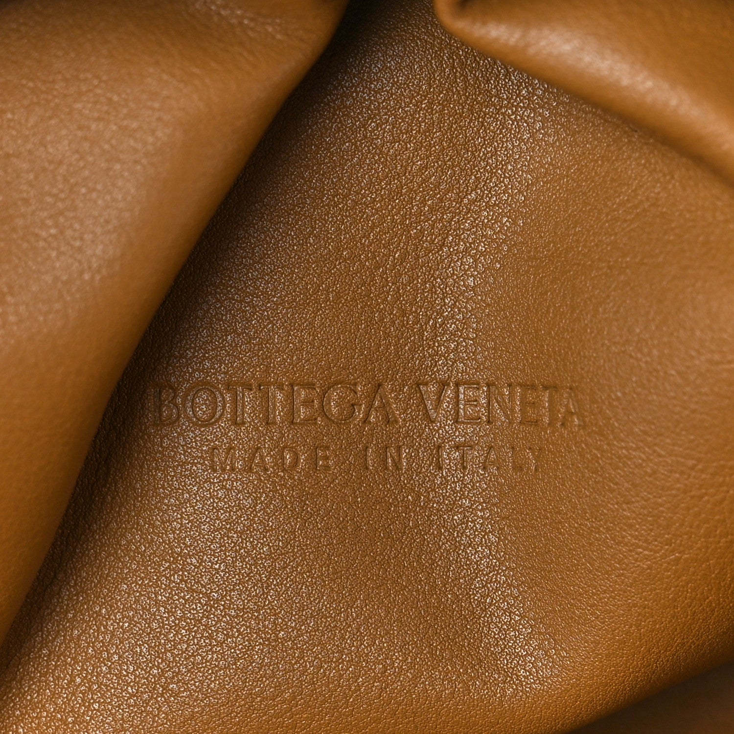 Bottega Veneta Smooth Butter Calf The Pouch Oversized Clutch Teak 6 of 11