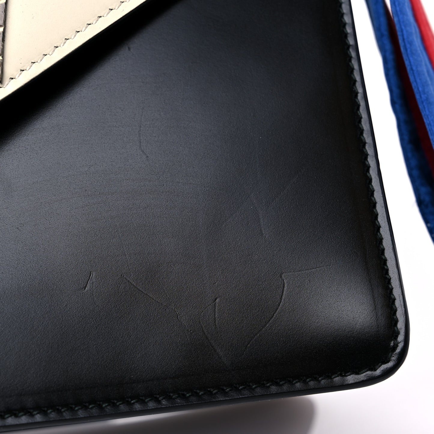 Calfskin Naga Dragon Small Shoulder Bag Black