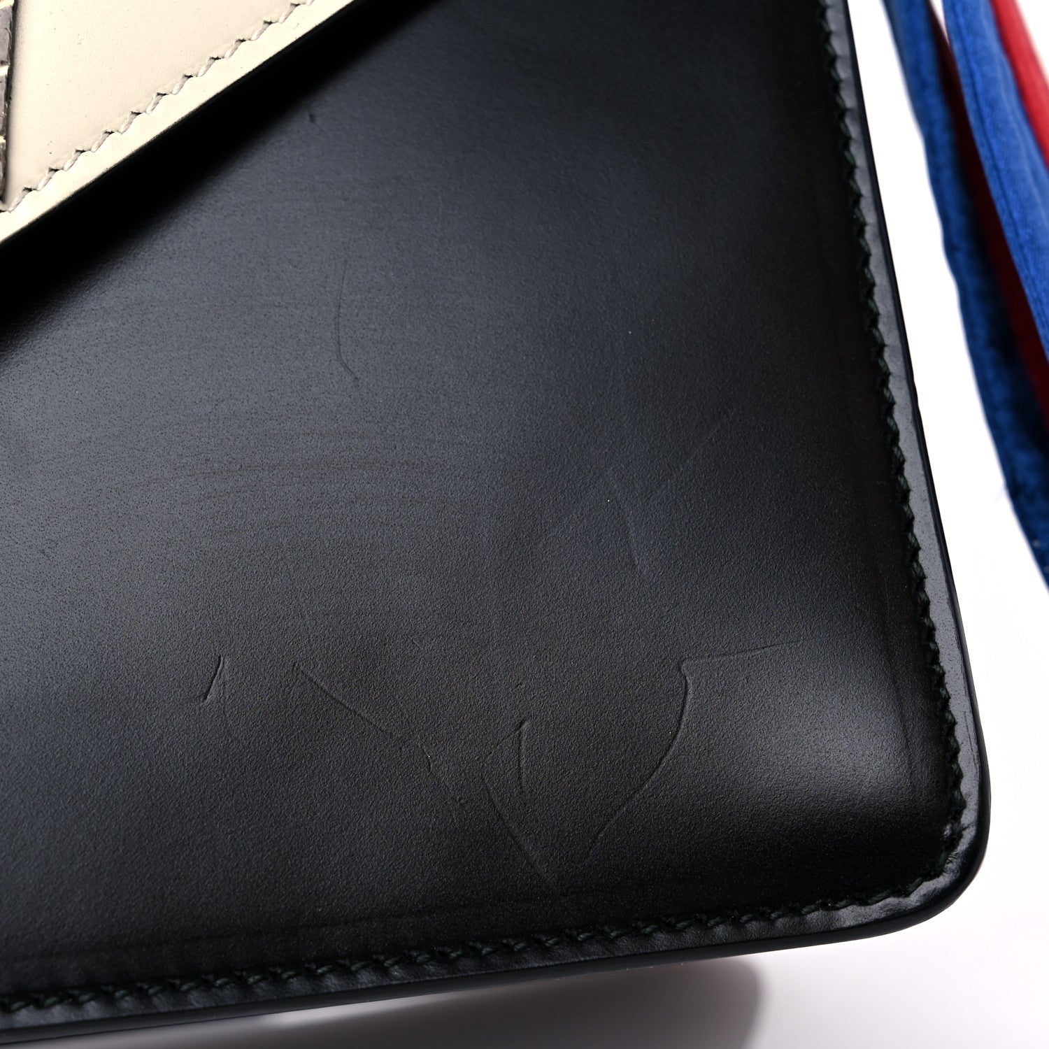 Gucci Calfskin Naga Dragon Small Shoulder Bag Black 14 of 15