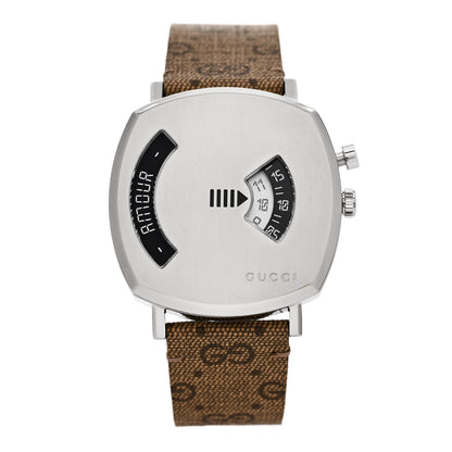 Gucci Stainless Steel Canvas 38mm Grip Quartz Watch 1 of 5