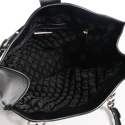Chanel Smooth Calfskin Country Ride Tote Black 5 of 8