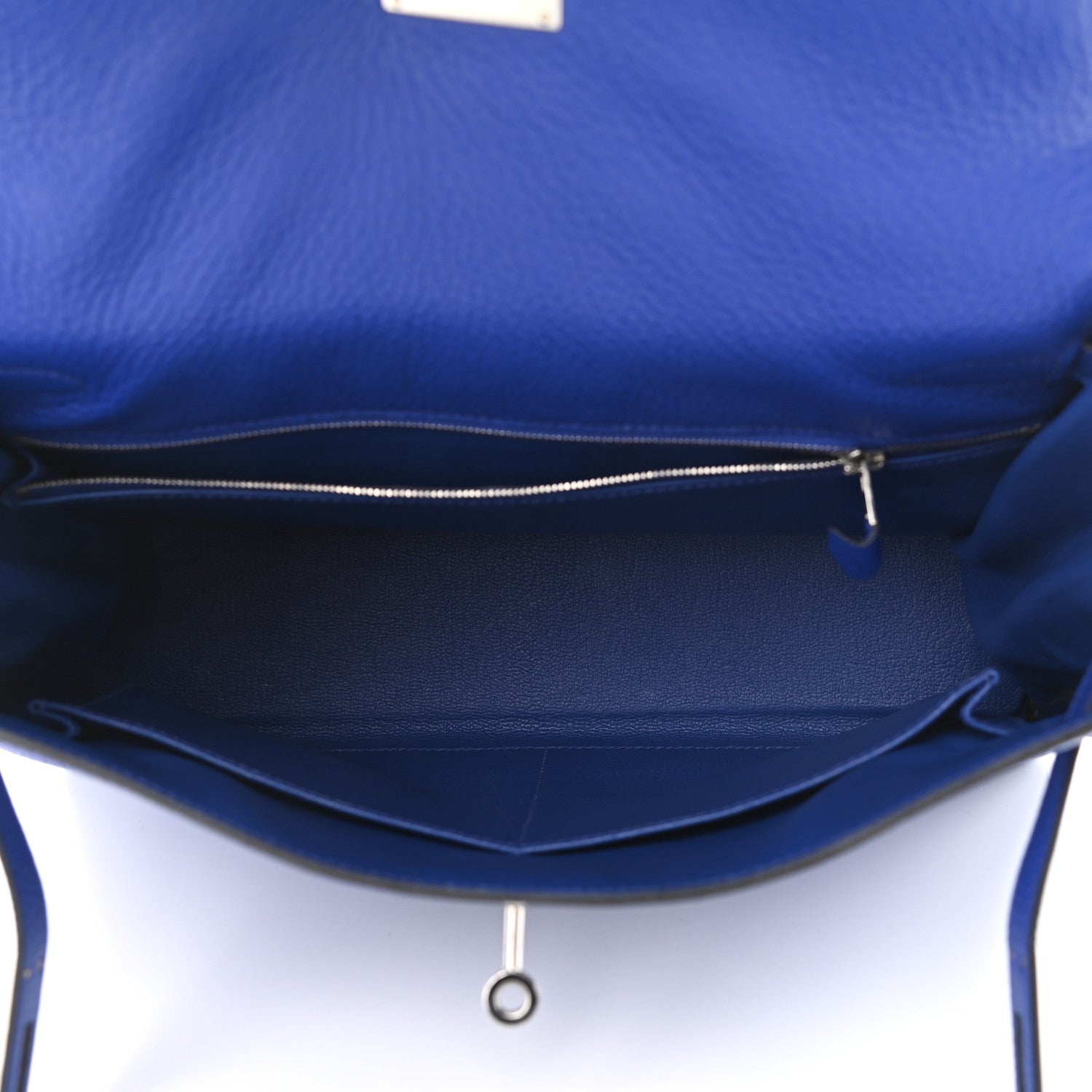Hermes Togo Kelly Retourne 32 Bleu Electrique 5 of 11