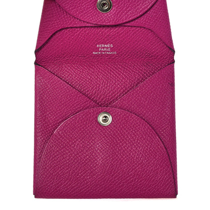 Hermes Epsom Bastia Coin Purse Rose Pourpre 5 of 8
