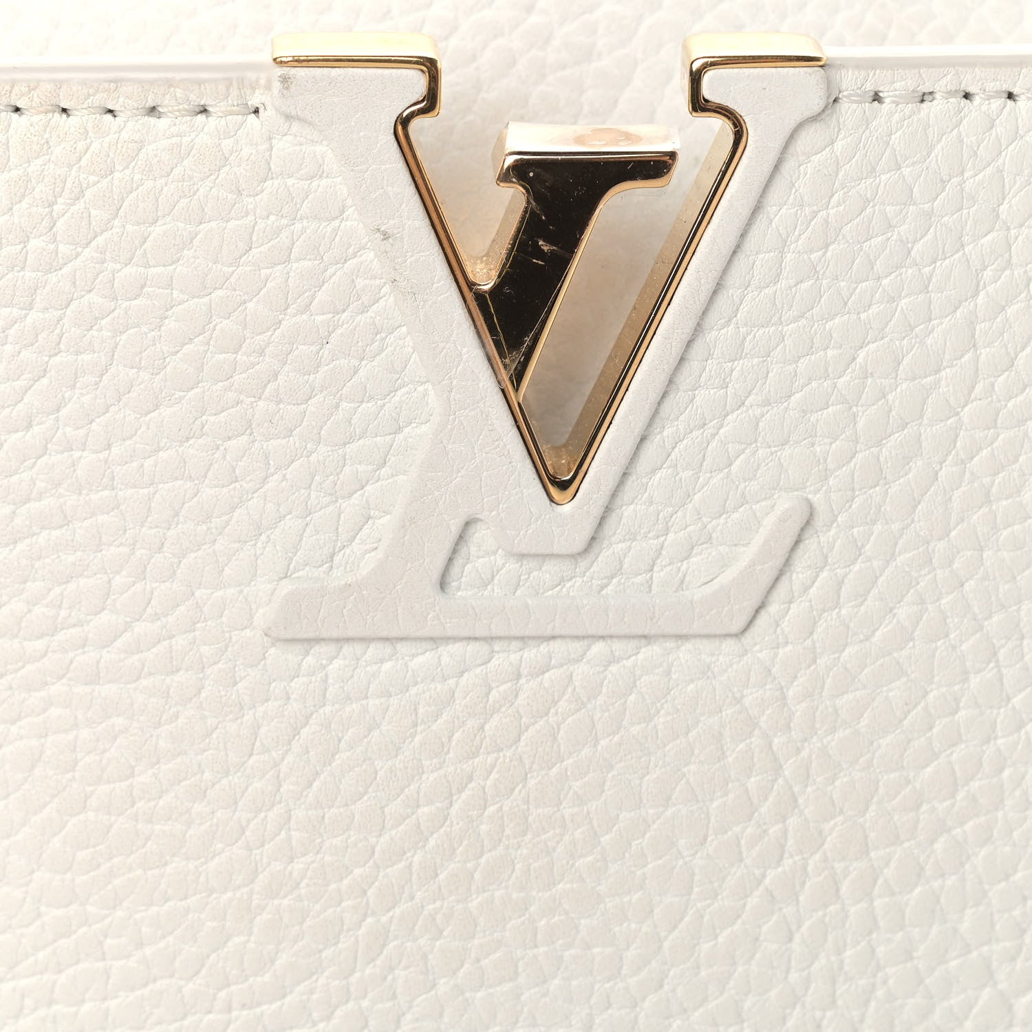 Louis Vuitton X UF Taurillon Artycapucines BB White 15 of 15