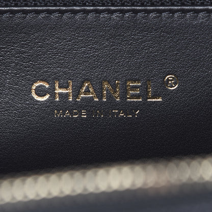 Chanel Caviar Quilted Large CC Filigree Vanity Case Black 6 of 12