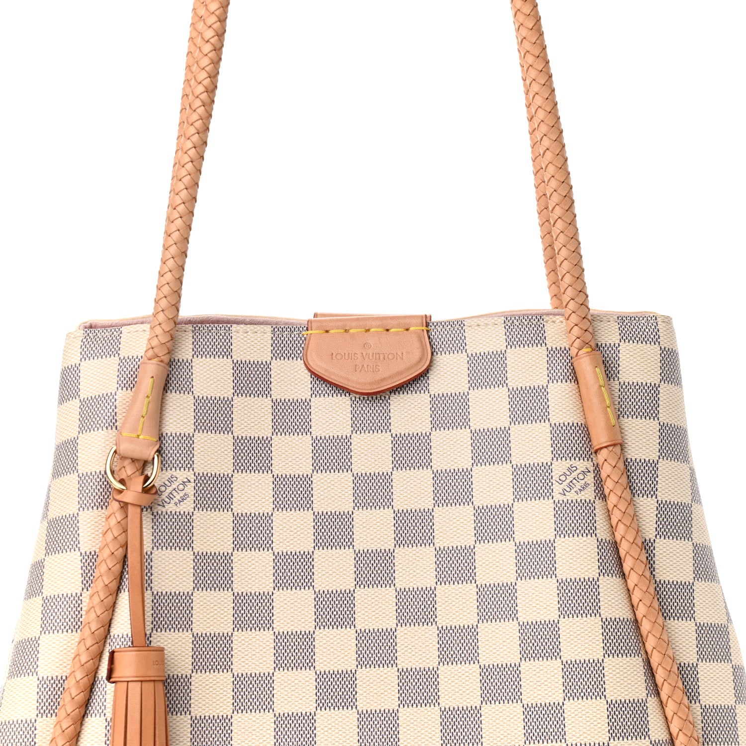 Louis Vuitton Damier Azur Propriano Rose Ballerine 8 of 10