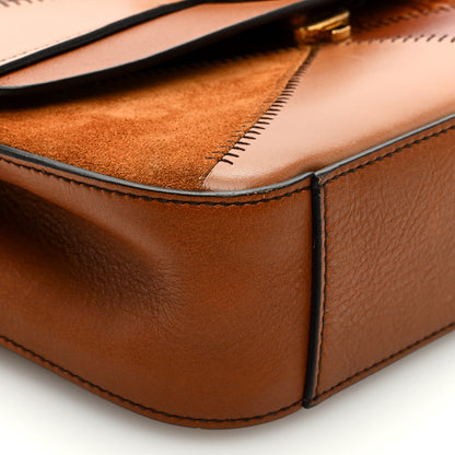 Chloe Calfskin Suede Small C Patchwork Double Carry 7 of 8