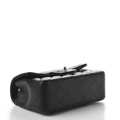 Chanel Lambskin Quilted Mini Rectangular Flap Black 4 of 11