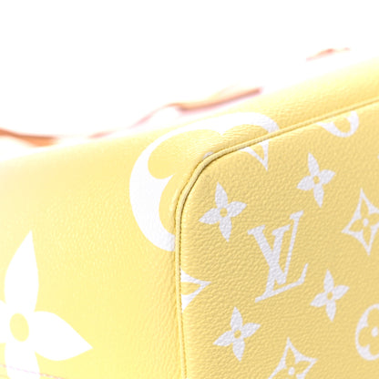 Louis Vuitton Monogram Giant By The Pool Neverfull MM Light Pink 7 of 23