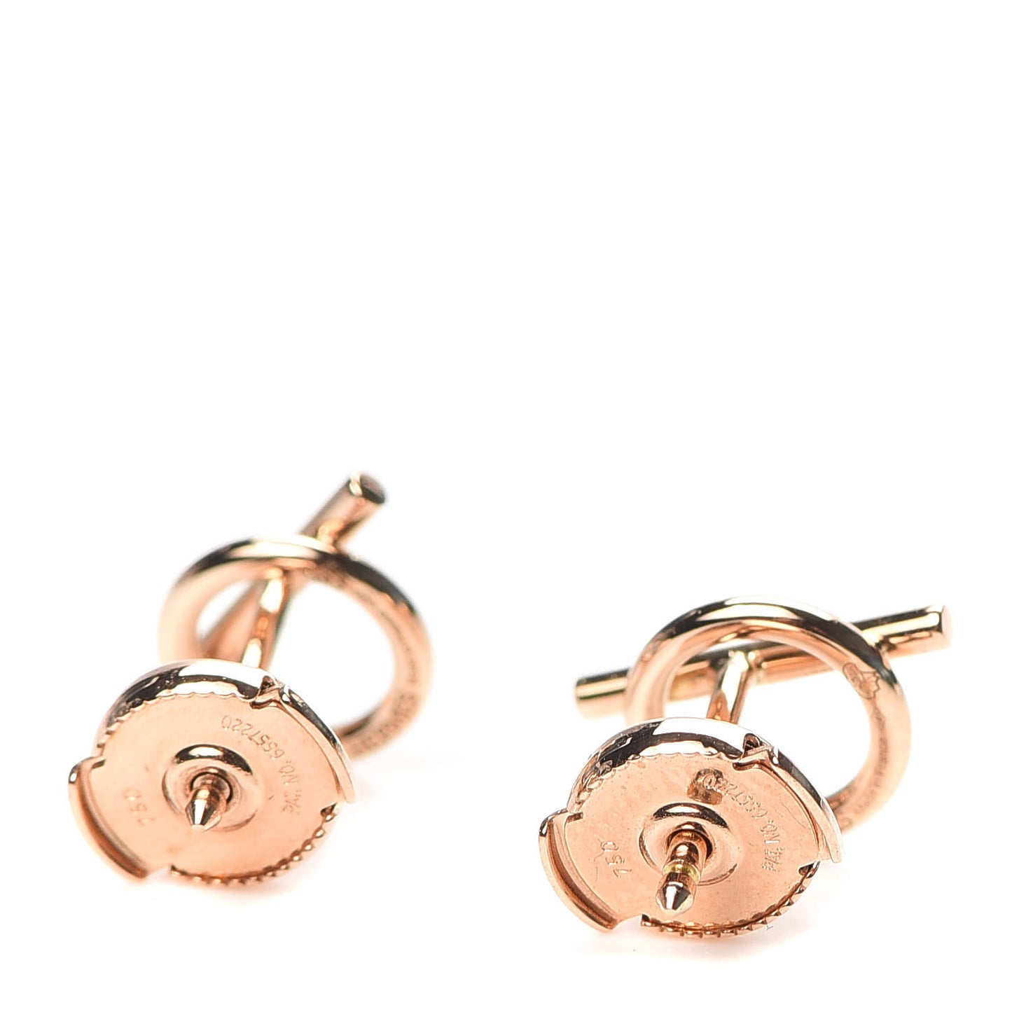 18K Rose Gold PM Echappee Earrings