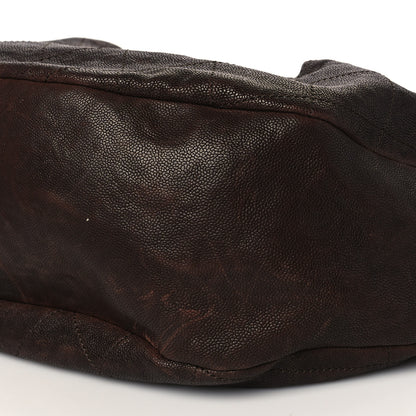 Chanel Caviar Outdoor Ligne Large Hobo Brown 9 of 9
