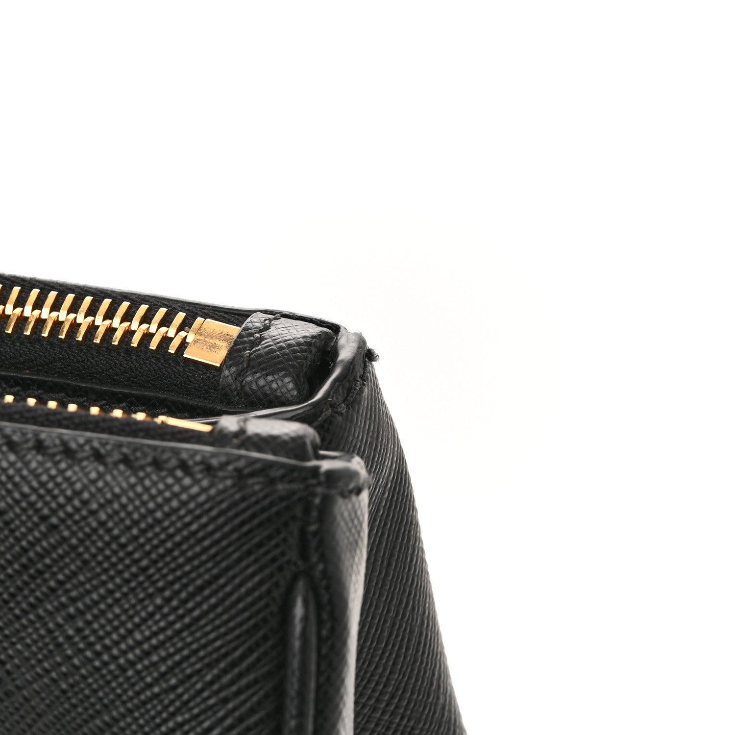 Prada Saffiano Lux Large Galleria Double Zip Tote Black 12 of 13