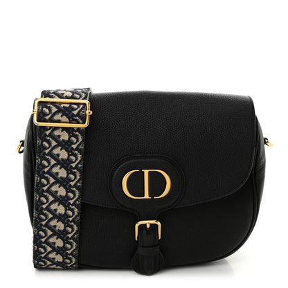 Christian Dior Grained Calfskin Large Bobby Flap Black 1 of 15