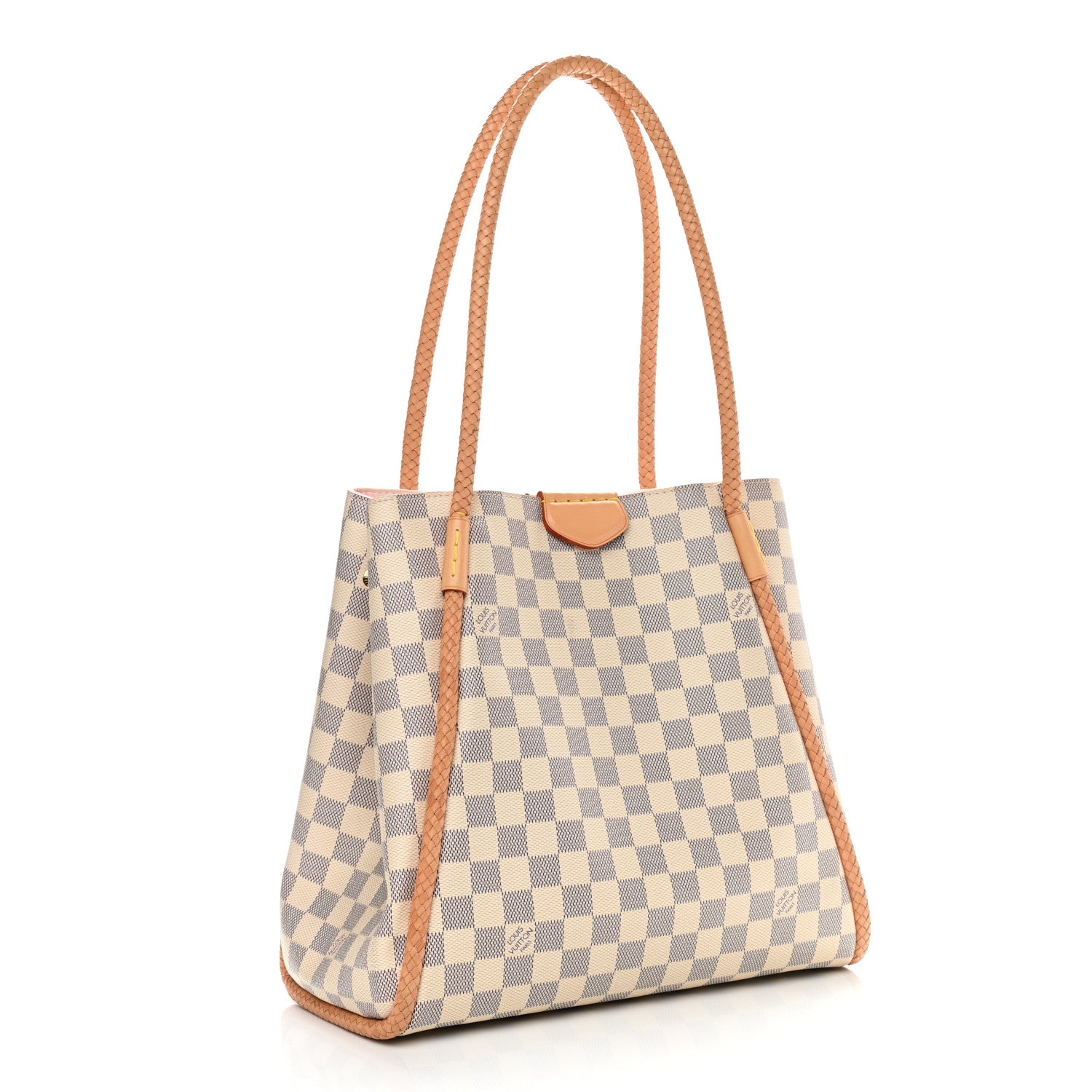 Louis Vuitton Damier Azur Propriano Rose Ballerine 3 of 10