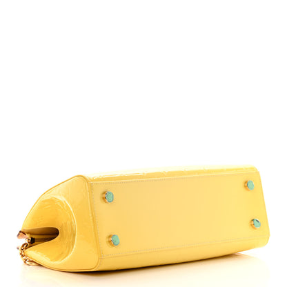 Louis Vuitton Vernis Brea MM Citrine 4 of 19