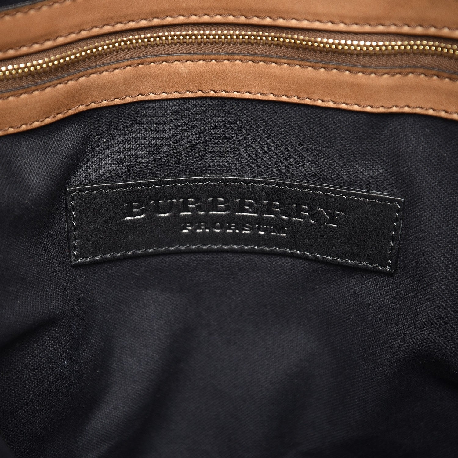 Burberry Prorsum Canvas House Check Studded Hobo Dark Sand 6 of 11
