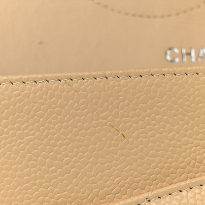 Chanel Caviar Quilted Jumbo Double Flap Beige Clair 12 of 12