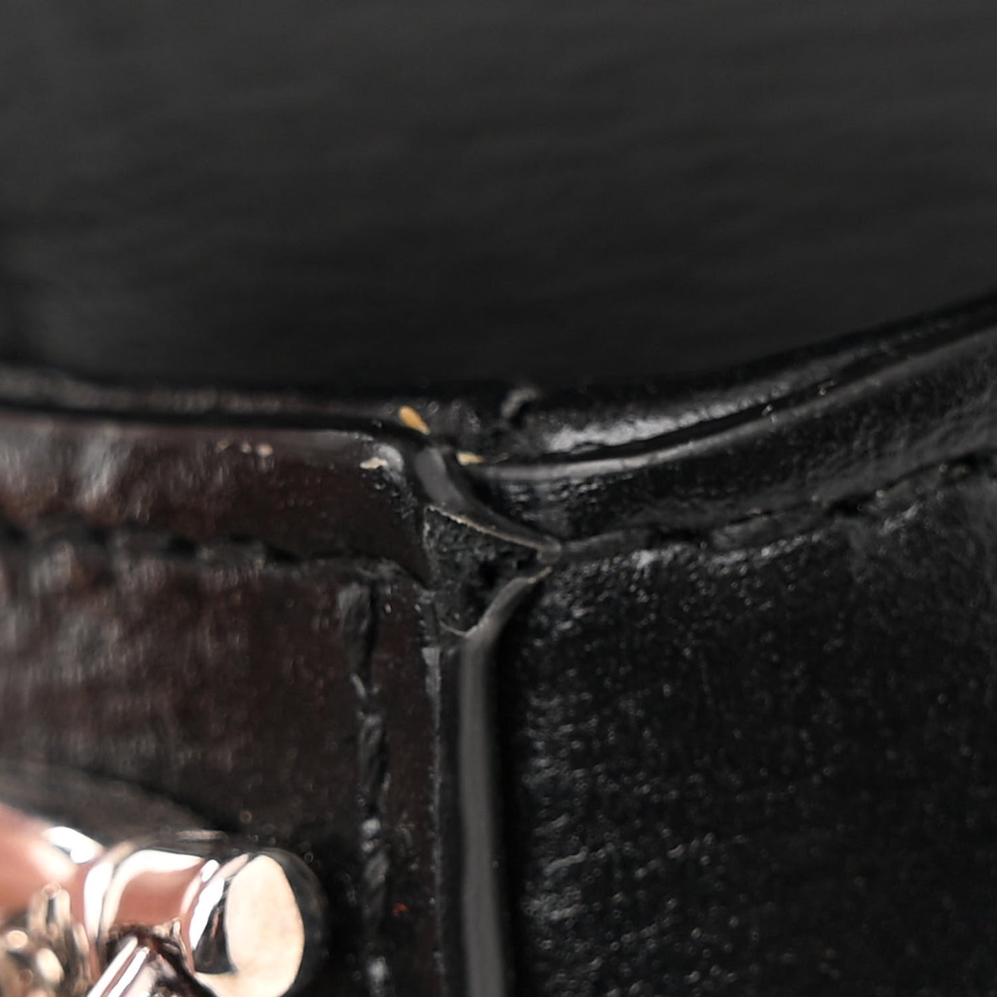 Calfskin Mini Horsebit 1955 Asymmetric Shoulder Bag Black