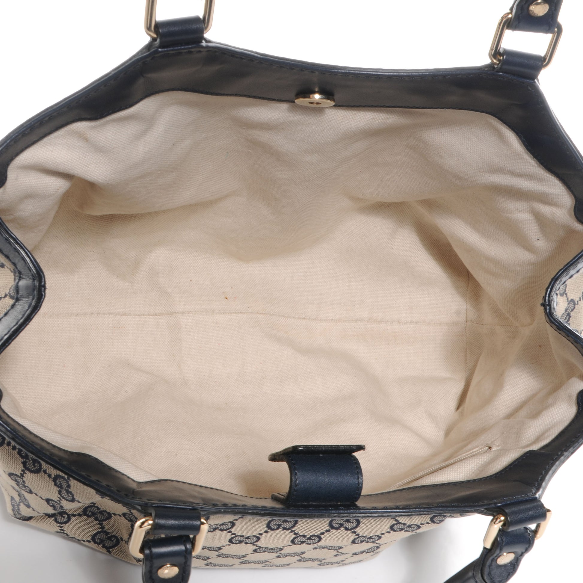 Gucci Monogram Medium Sukey Tote Navy 5 of 7