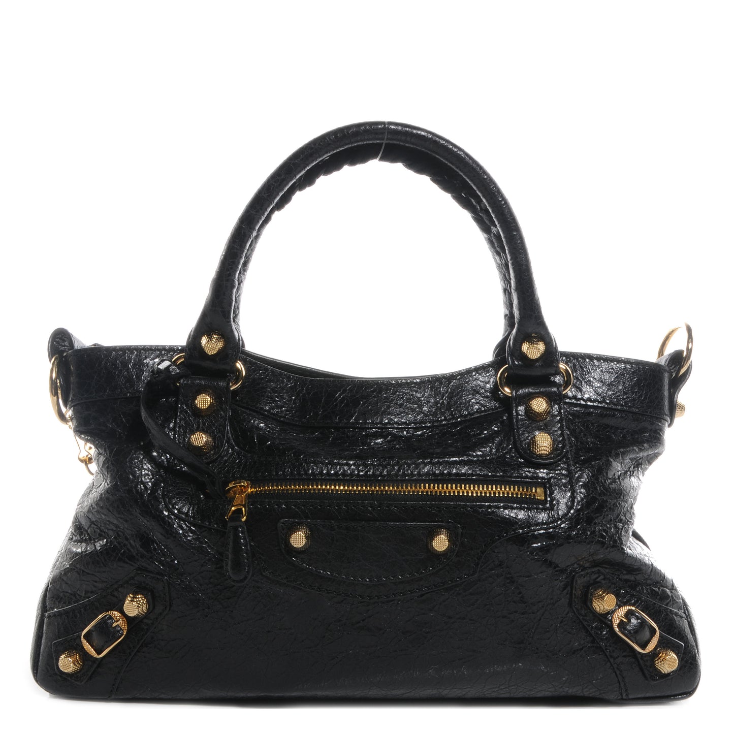 Agneau Giant 12 Gold Hardware First Black