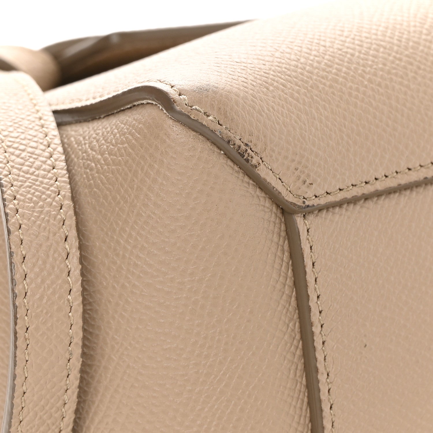 Celine Grained Calfskin Nano Belt Bag Light Taupe 9 of 21