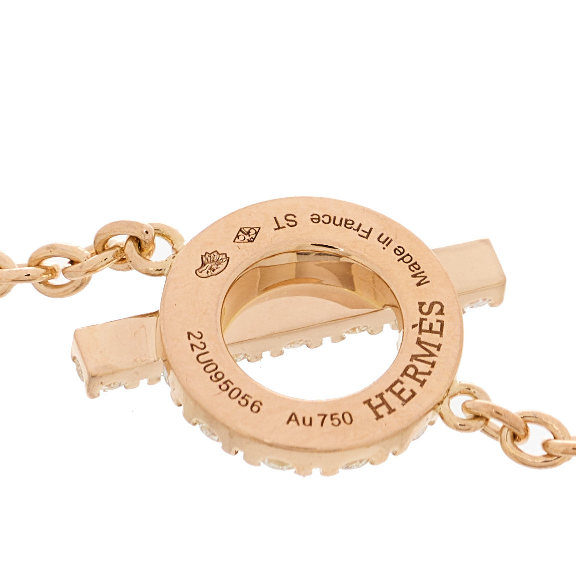 18K Rose Gold Diamond Finesse Bracelet ST
