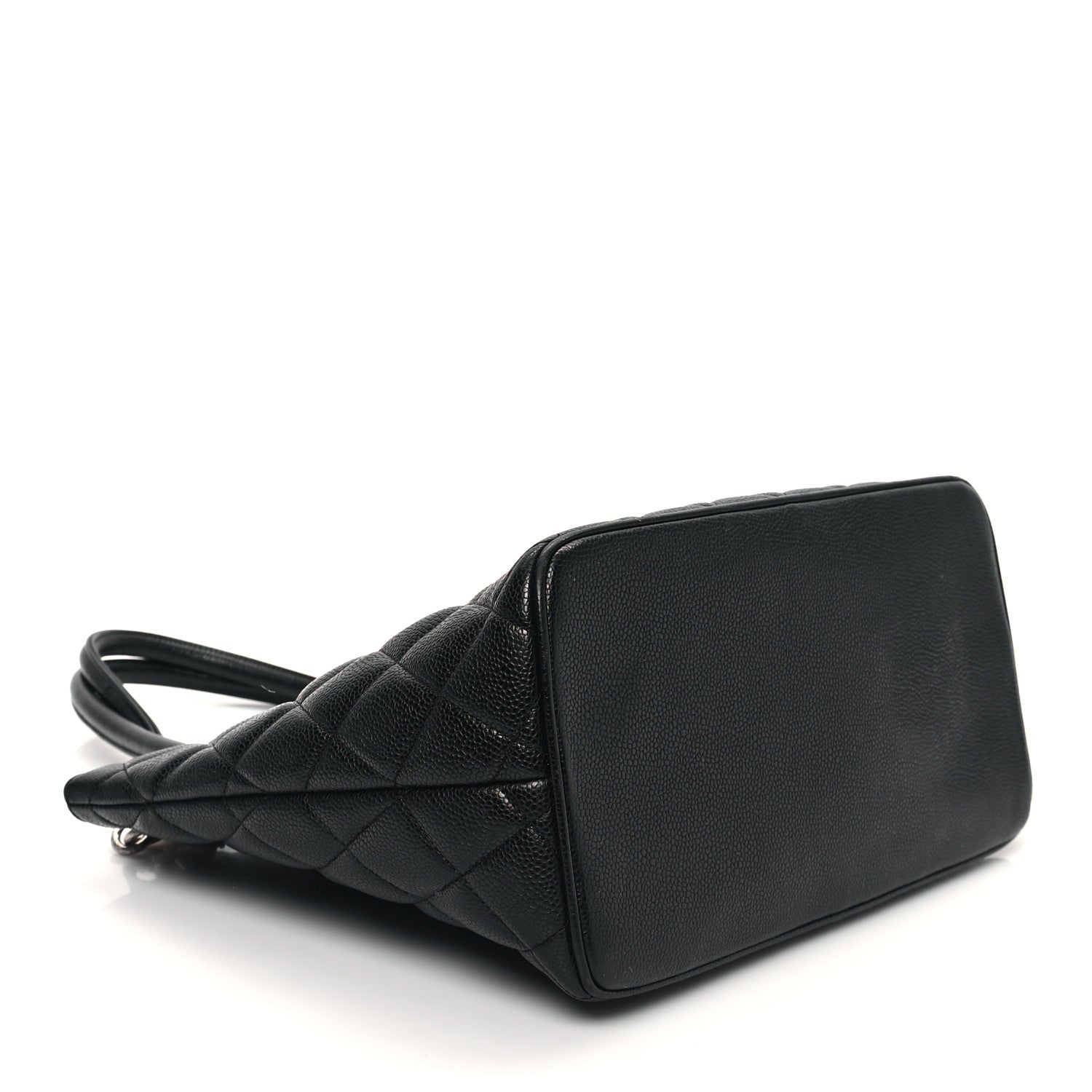 Chanel Caviar Quilted Medallion Tote Black 4 of 13