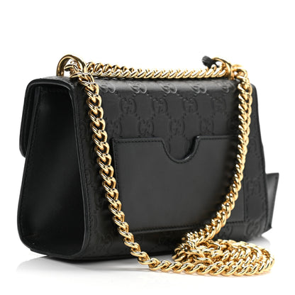 Gucci Guccissima Small Padlock Shoulder Bag Black 3 of 11