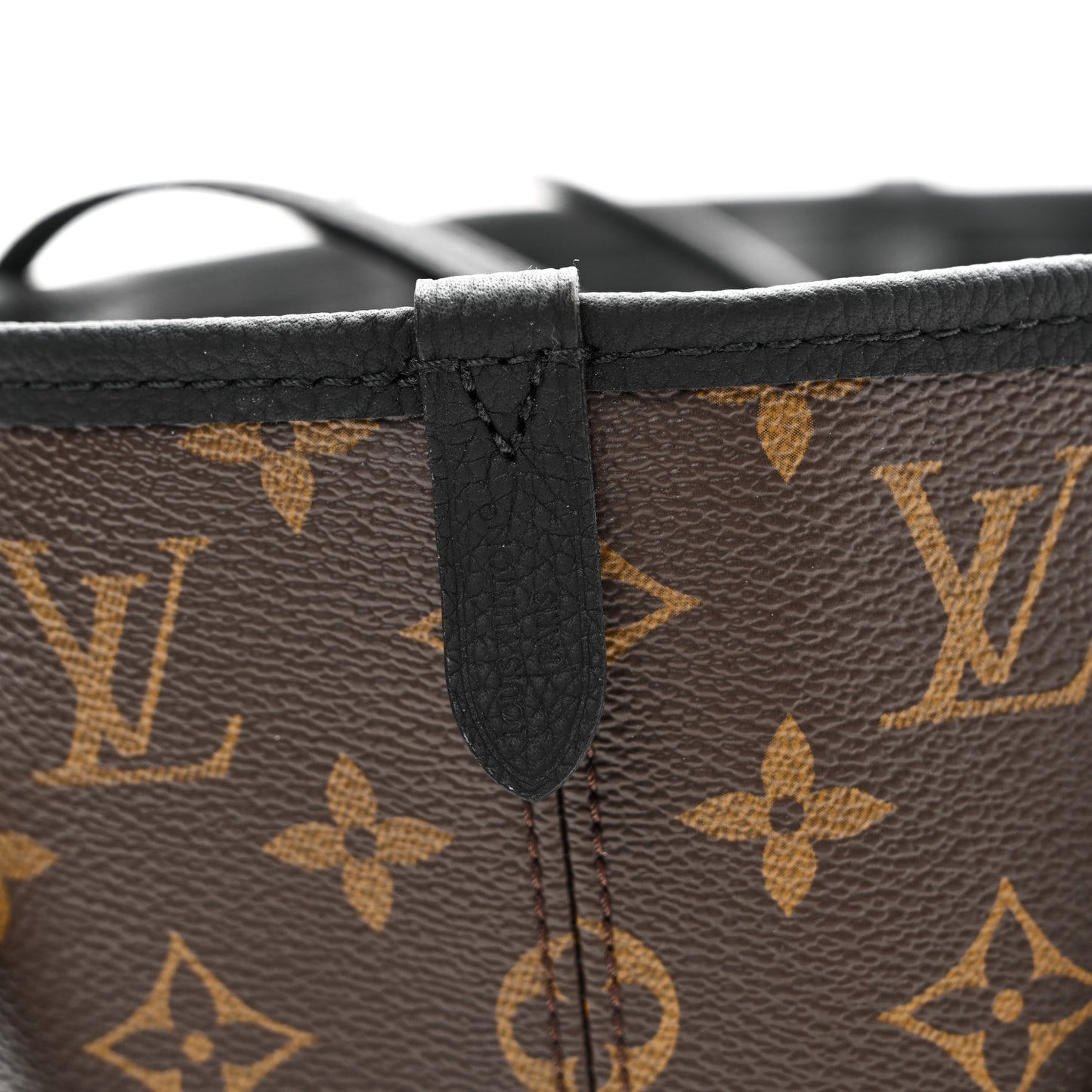 Monogram Calfskin Neo Neverfull Inside Out MM Black