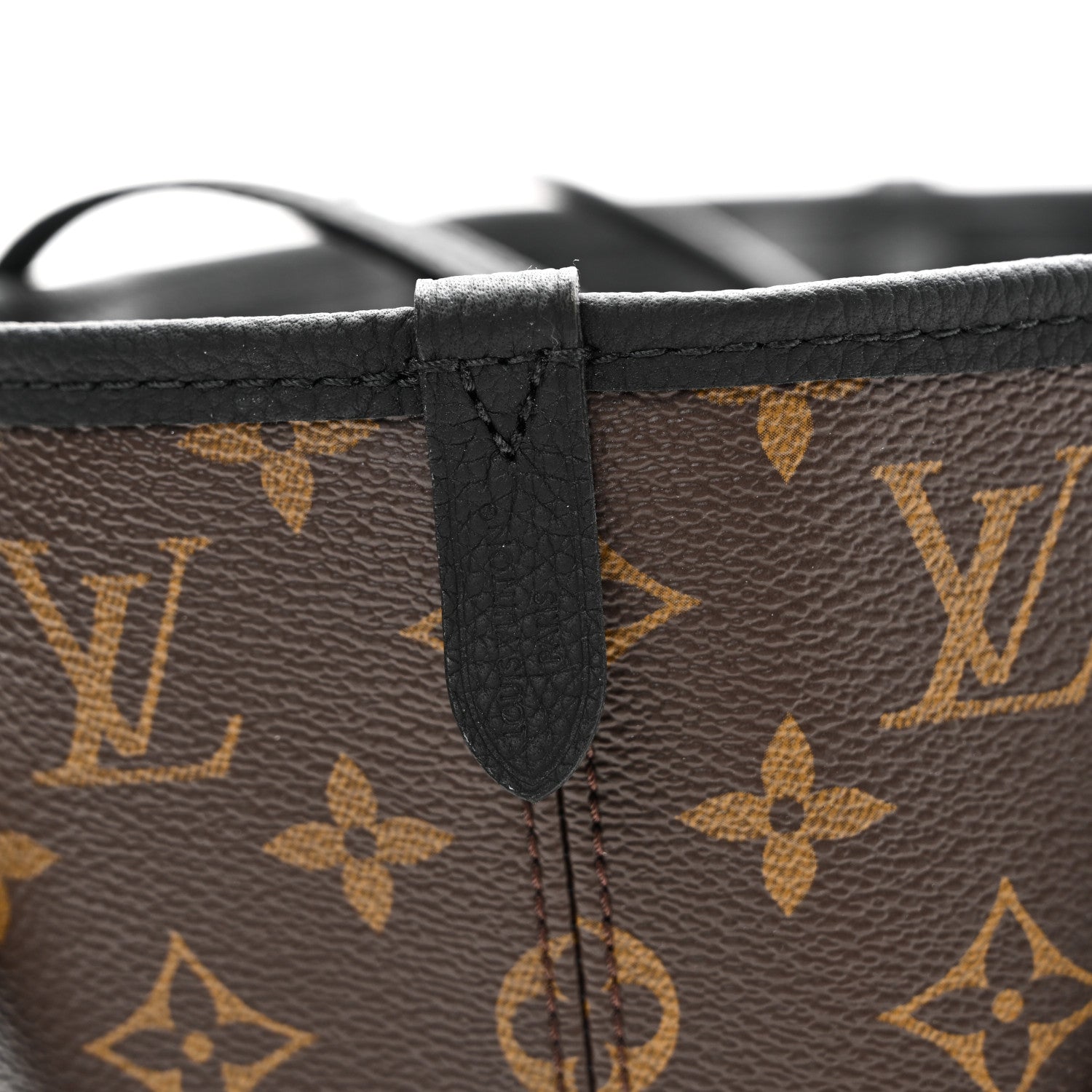 Louis Vuitton Monogram Calfskin Neo Neverfull Inside Out MM Black 10 of 16