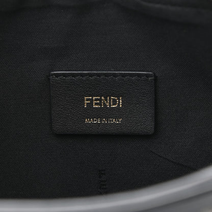 Fendi Vitello Century Bi-Color FF 1974 Embossed Mini Camera Case Maya Black 5 of 10