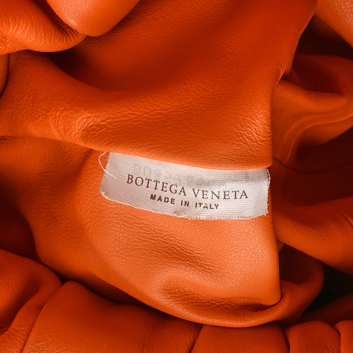 Smooth Butter Calfskin Medium The Shoulder Pouch Light Orange