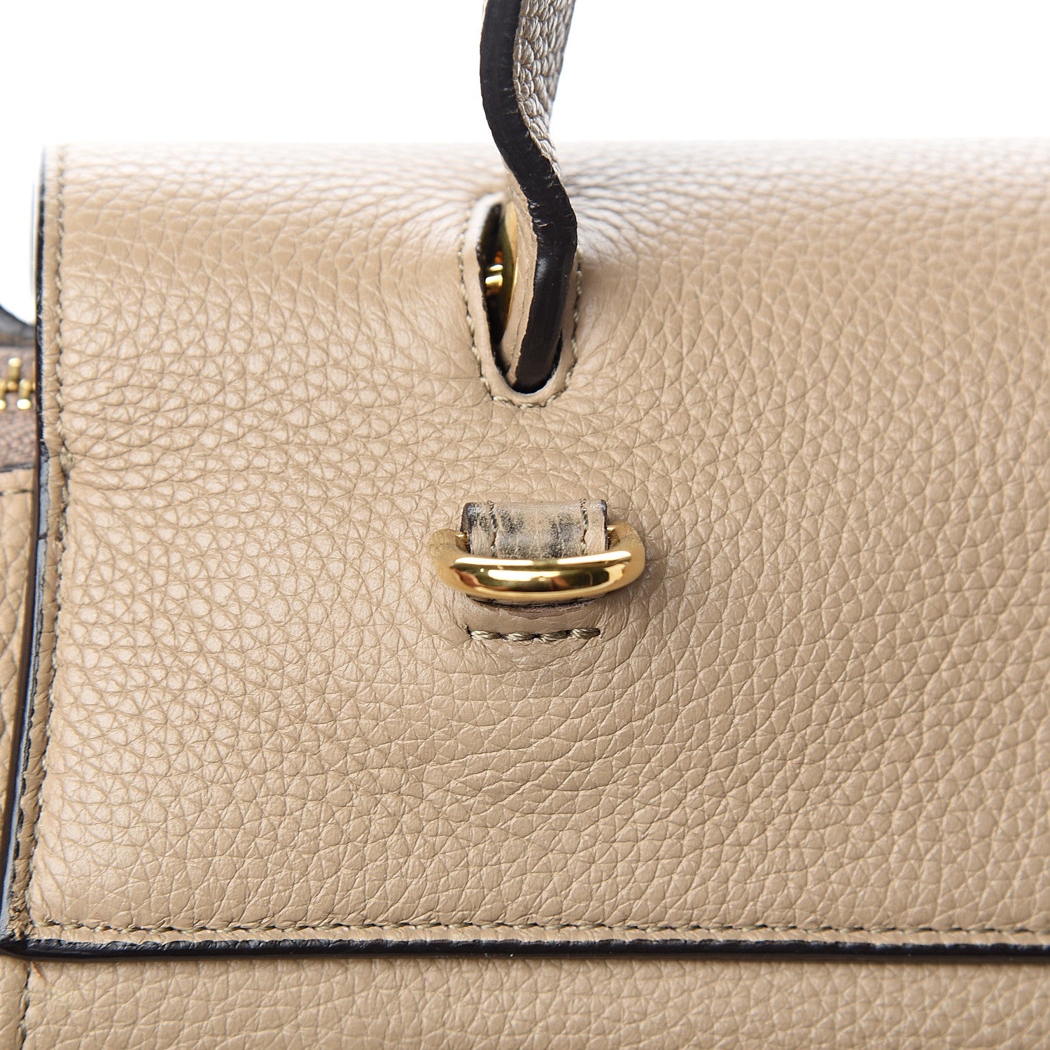 Celine Grained Calfskin Mini Belt Bag Dune 9 of 11