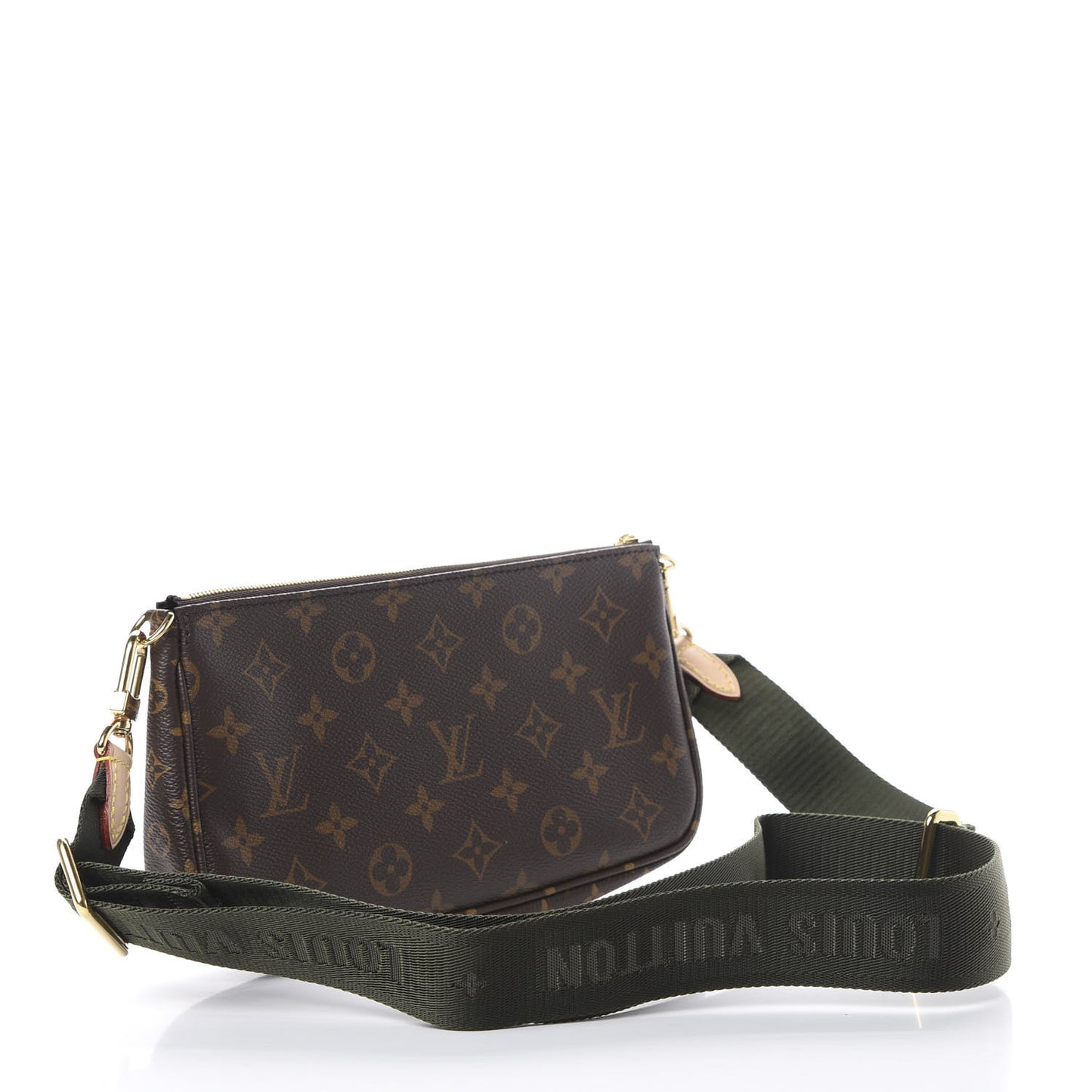 Monogram Multi Pochette Accessories Large Pochette Kaki