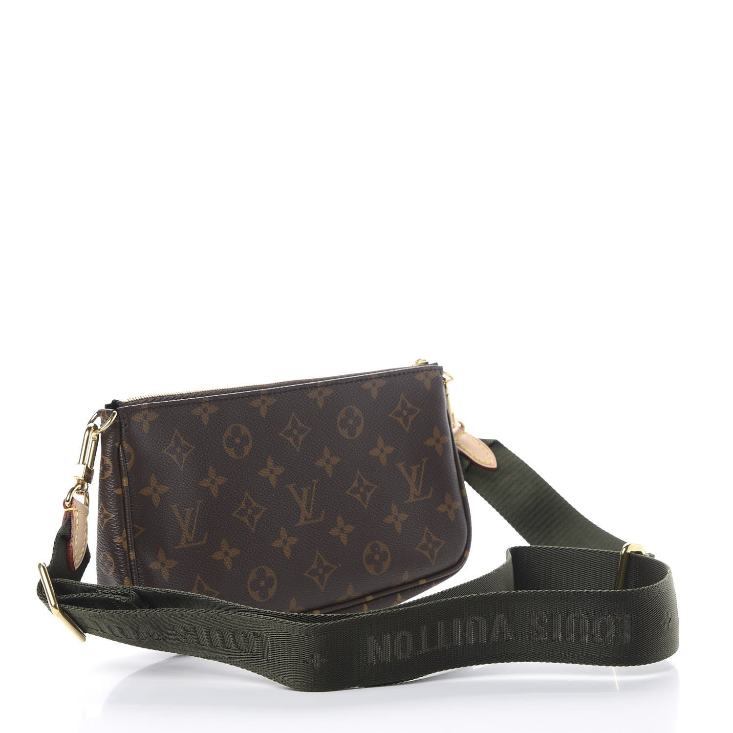 Louis Vuitton Monogram Multi Pochette Accessories Large Pochette Kaki 3 of 22