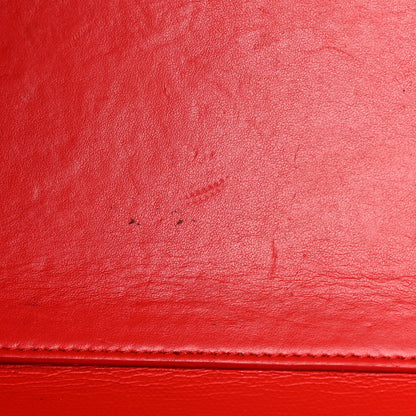 Christian Louboutin Patent Calfskin Small Oh Xtian Cabata Tote Red 13 of 21