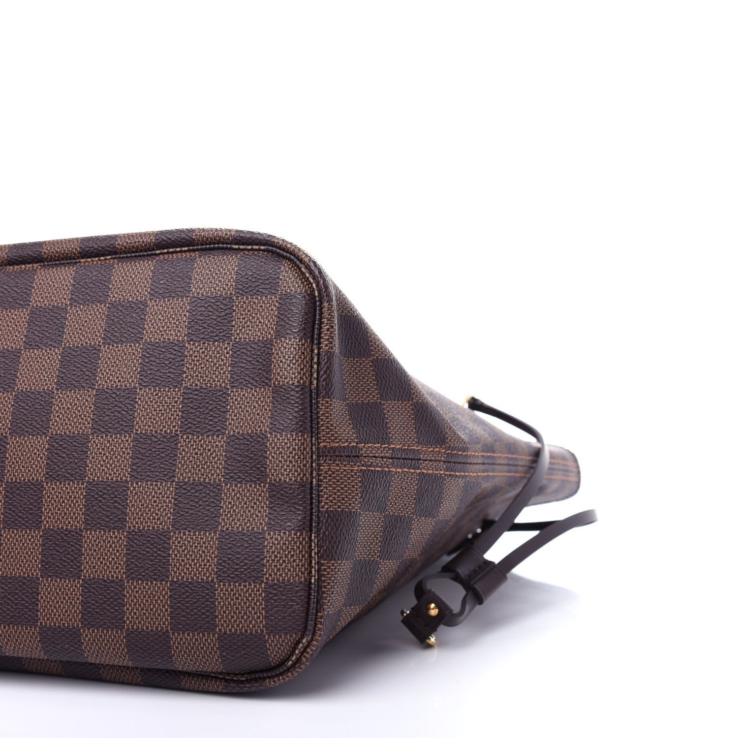 Louis Vuitton Damier Ebene Neo Neverfull MM Rose Ballerine 9 of 10