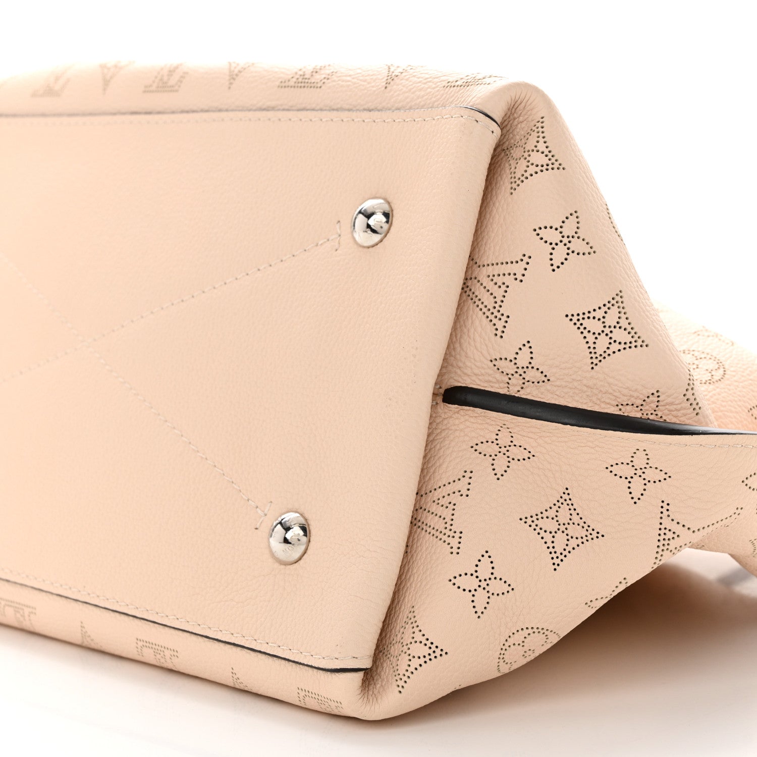 Louis Vuitton Mahina Carmel Hobo Creme 9 of 9